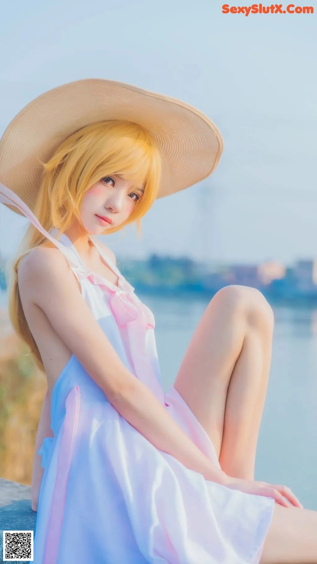 Coser @ 桜 桃 喵 Vol.063: 小 忍 草帽 (59 photos) No.783fbf